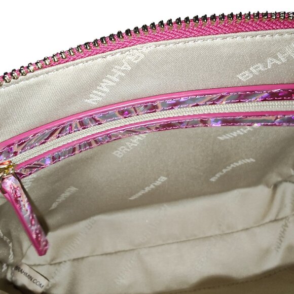 Brahmin Amal Coral Snapdragon Lokelani NWT dustbag included - Picture 6 of 6